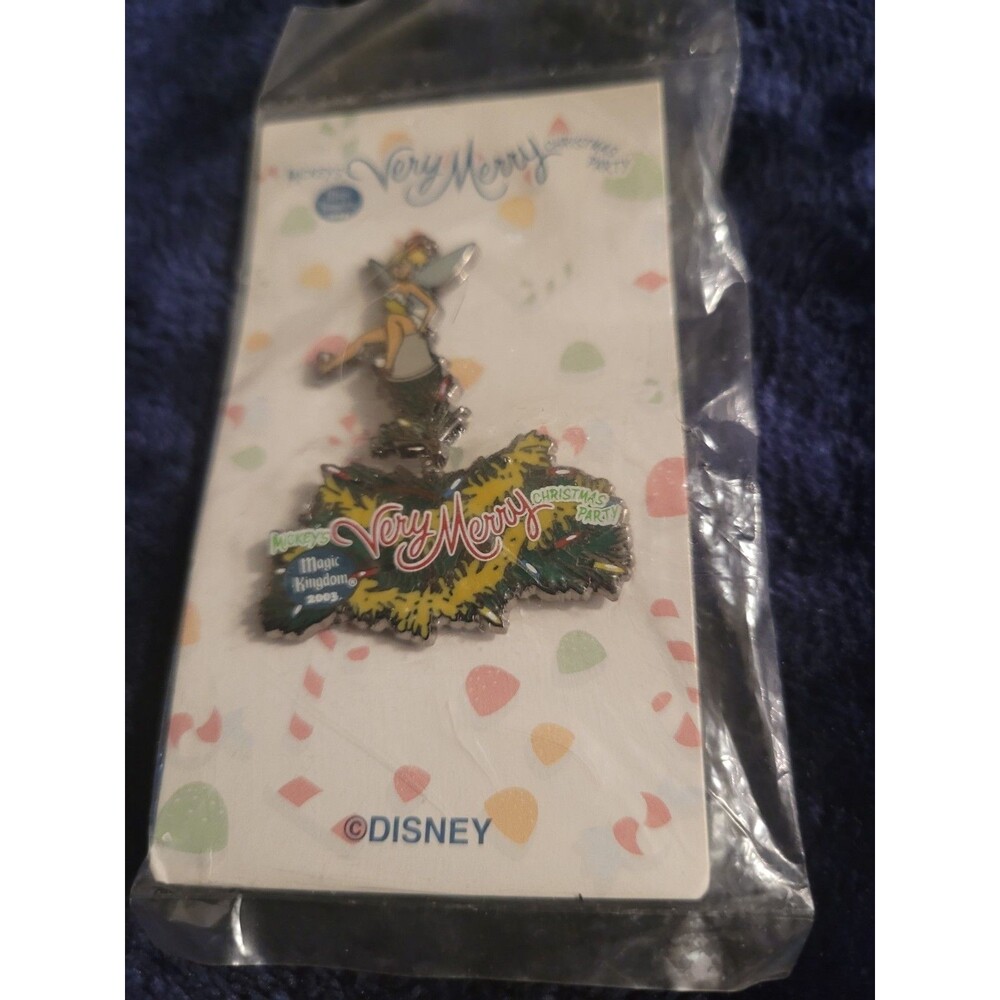 Disney Vintage Tinker Bell Tree Topper MVMCP LE 2500 Pin #26871 WDW 2003